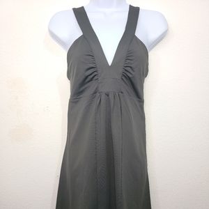 Patagonia women's strapy V neck dress size S Gray